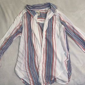 Oversized button down